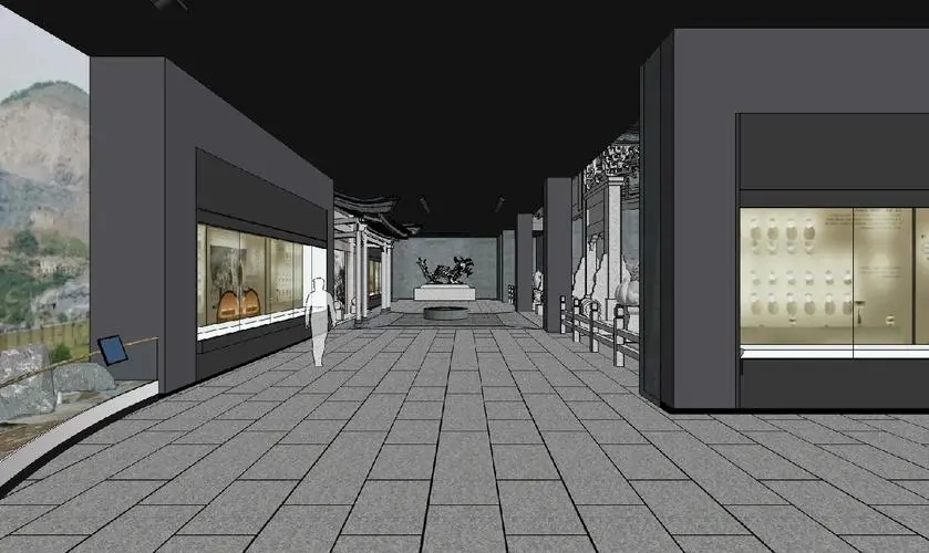 展廳設(shè)計(jì) ，展廳 ，鑫時(shí)空