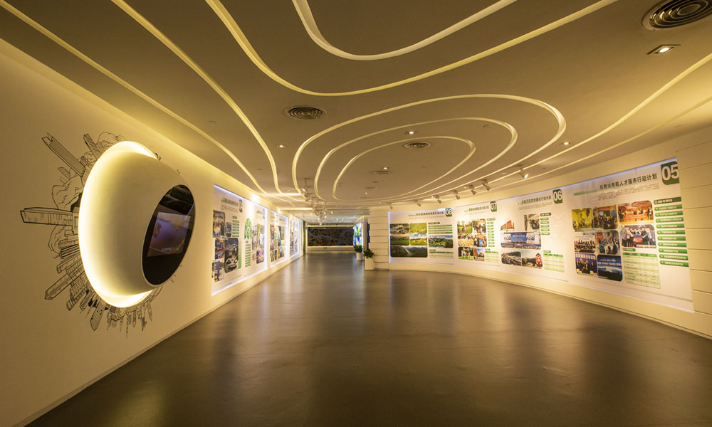 展廳設(shè)計(jì) ，展廳 ，鑫時(shí)空