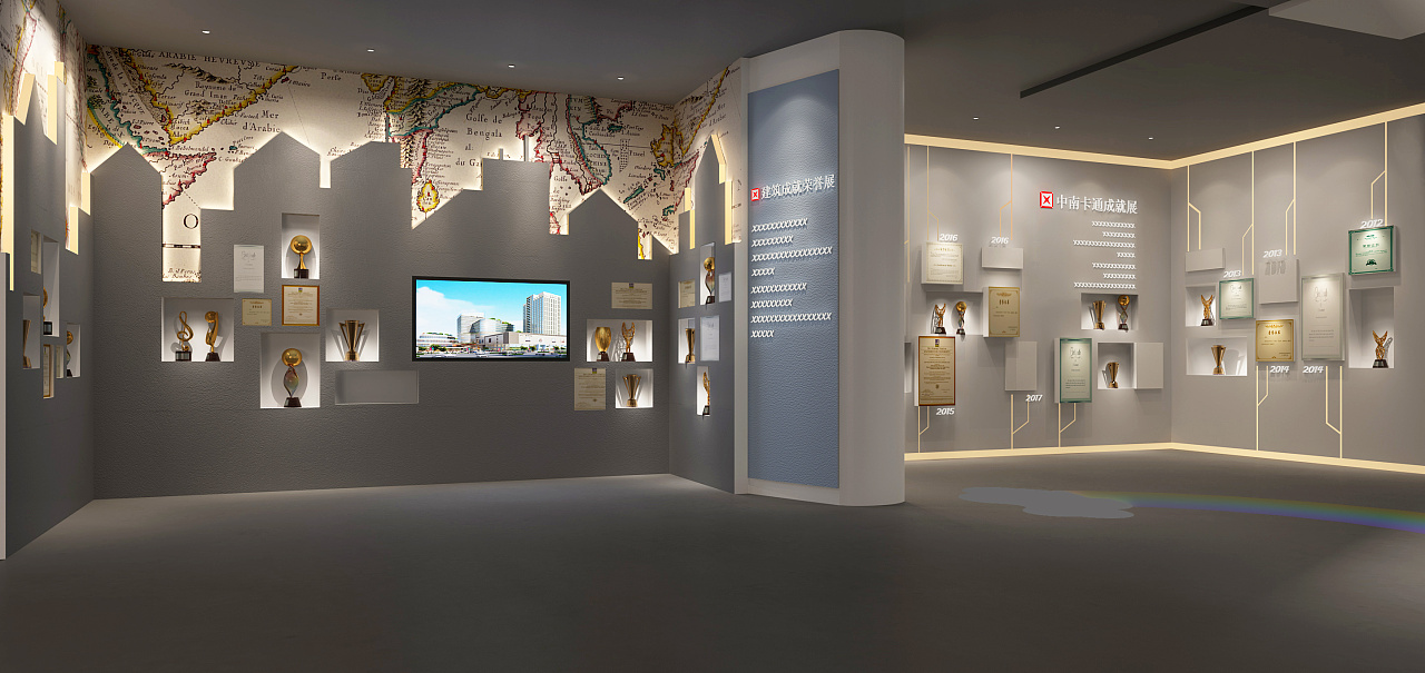 展廳設(shè)計 ，展廳 ，鑫時空