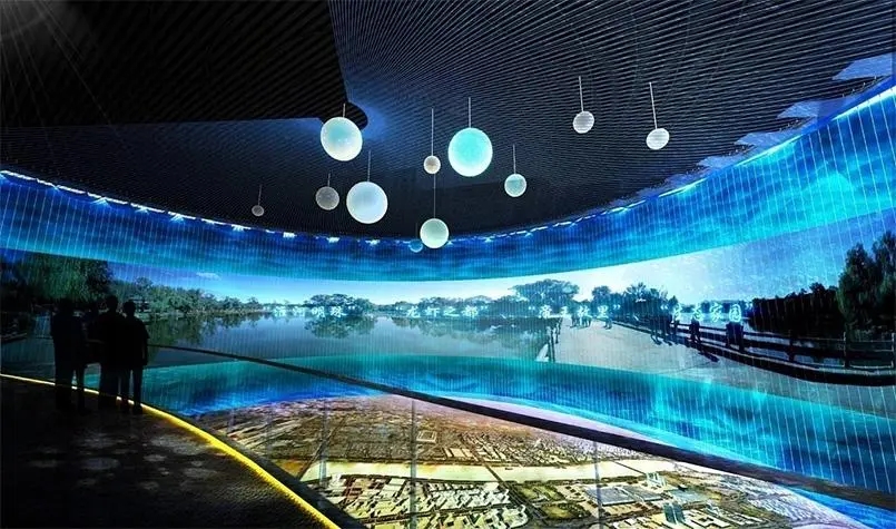 多媒體技術(shù)讓展廳搭建更好突出重點(diǎn)